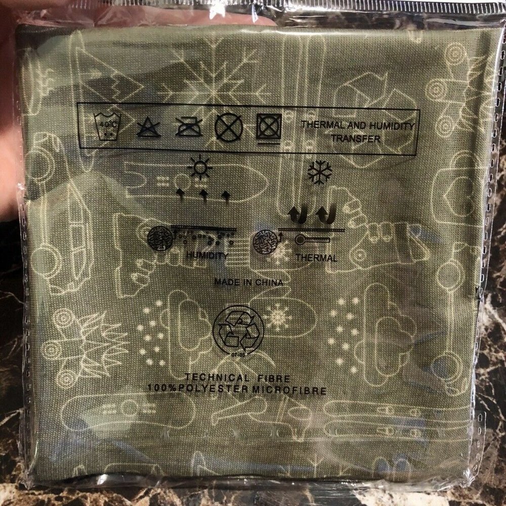 Brand New Subaru Face Gator Mask Cover Head Buff Must See